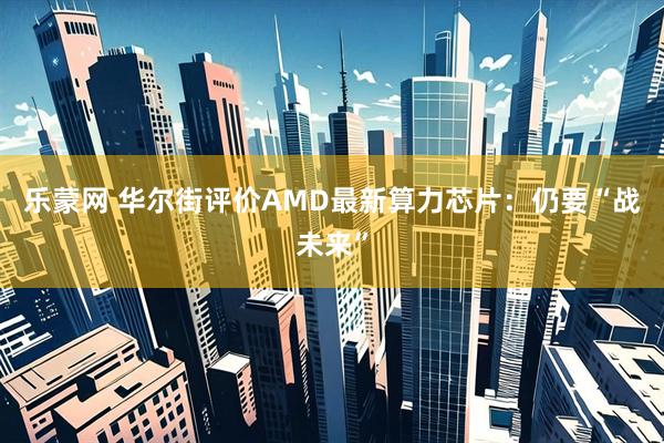 乐蒙网 华尔街评价AMD最新算力芯片：仍要“战未来”