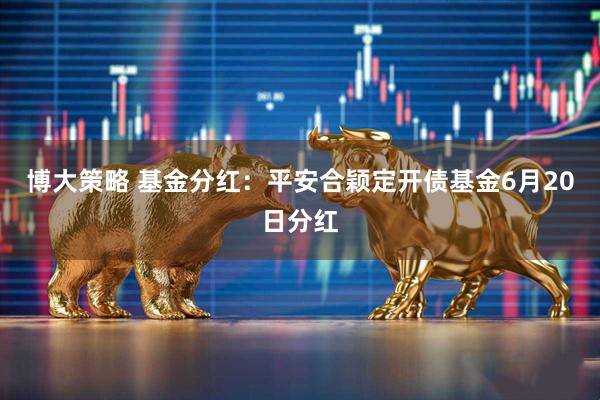 博大策略 基金分红：平安合颖定开债基金6月20日分红