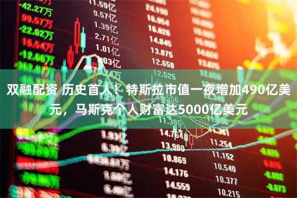 双融配资 历史首人！特斯拉市值一夜增加490亿美元，马斯克个人财富达5000亿美元